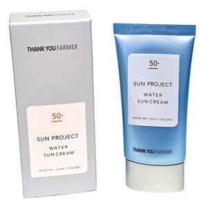 THANK YOU FARMER Sun Project Water Sun Cream SPF50+ 1.7 Ounce 1 PK